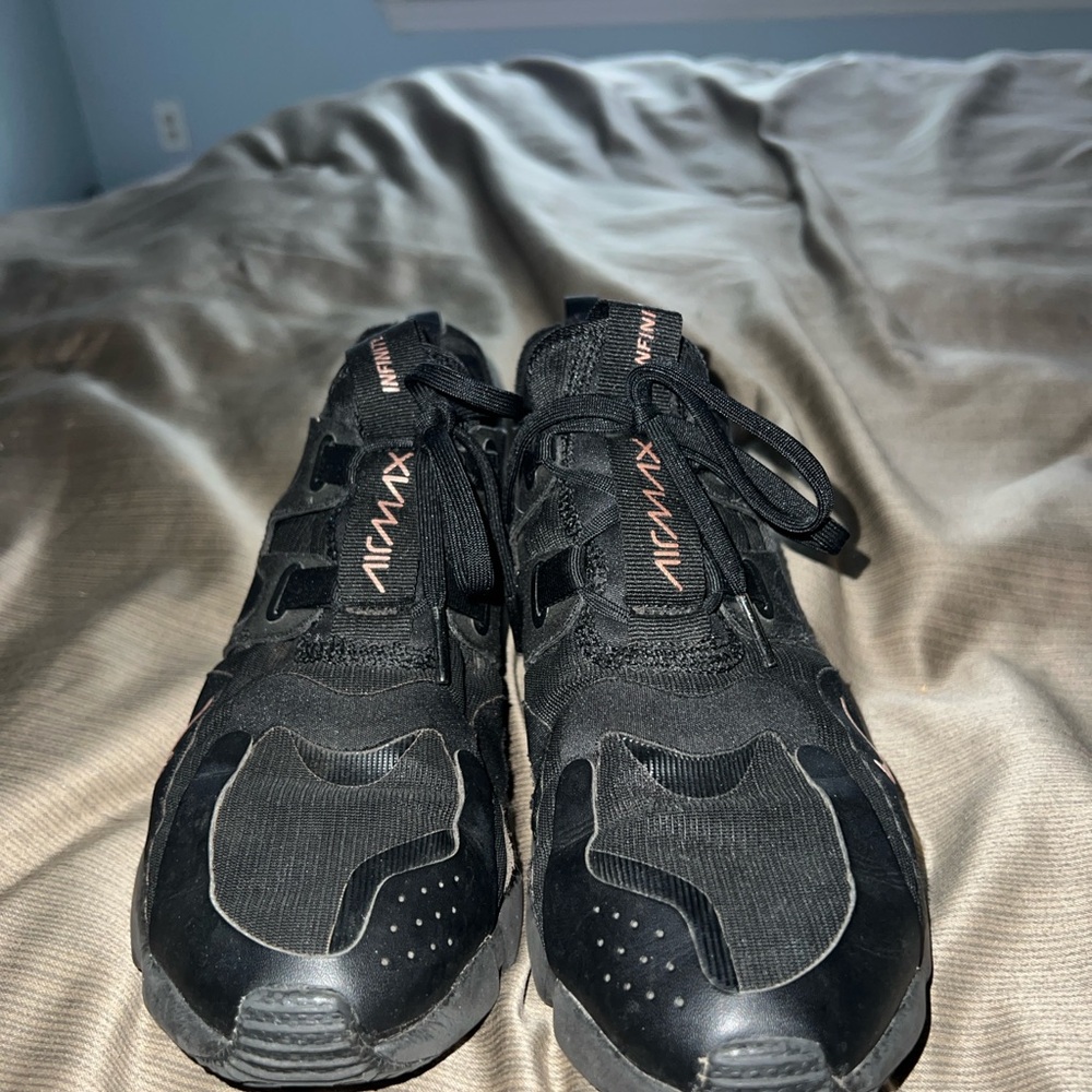 Nike Air Max Black and Bronze Sneakers - Picture 3 of 5